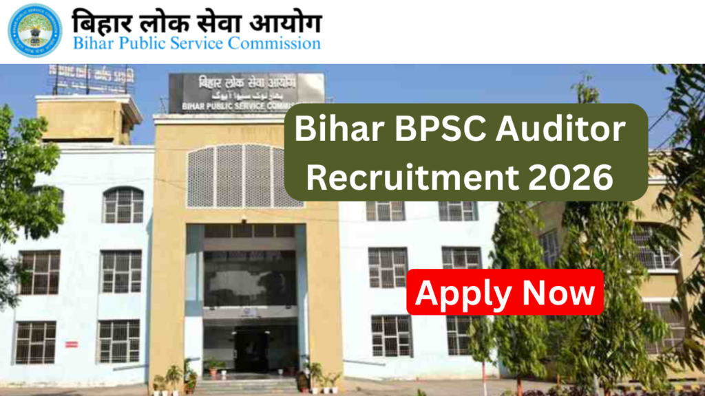 Bihar BPSC Auditor Recruitment 2026
