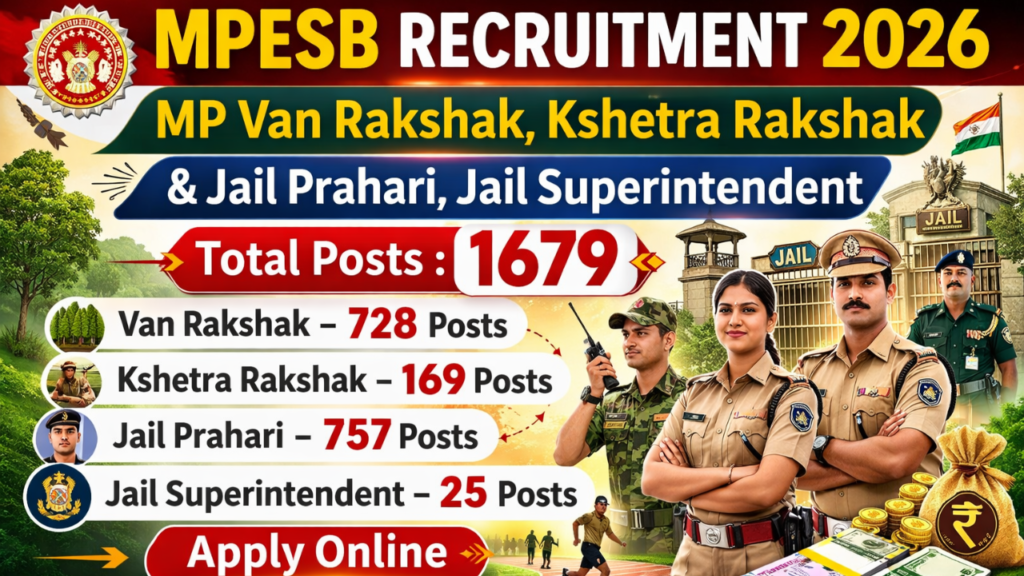 MPESB Recruitment 2026