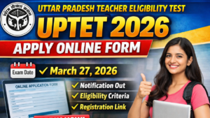 UPTET 2026 Online Form