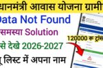 PM Awas Yojana Gramin List